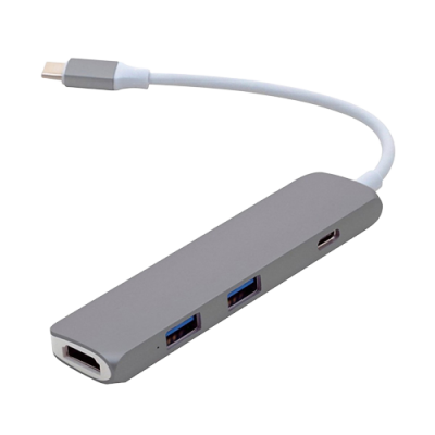 Cổng Chuyển HYPERDRIVE USB TYPE-C HUB WITH 4K HDMI SUPPORT FOR 2016 MACBOOK PRO & 12″ MACBOOK, SURFACE - GN22B