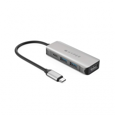 CỔNG CHUYỂN HYPERDRIVE HDMI 4K60HZ 4-IN-1 USB-C HUB (HD41)