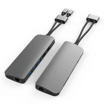 CỔNG CHUYỂN HYPERDRIVE VIBER 10-IN-2 4K60HZ USB-C HUB FOR MACBOOK/IPADPRO/LAPTOP/SMARTPHONE HD392